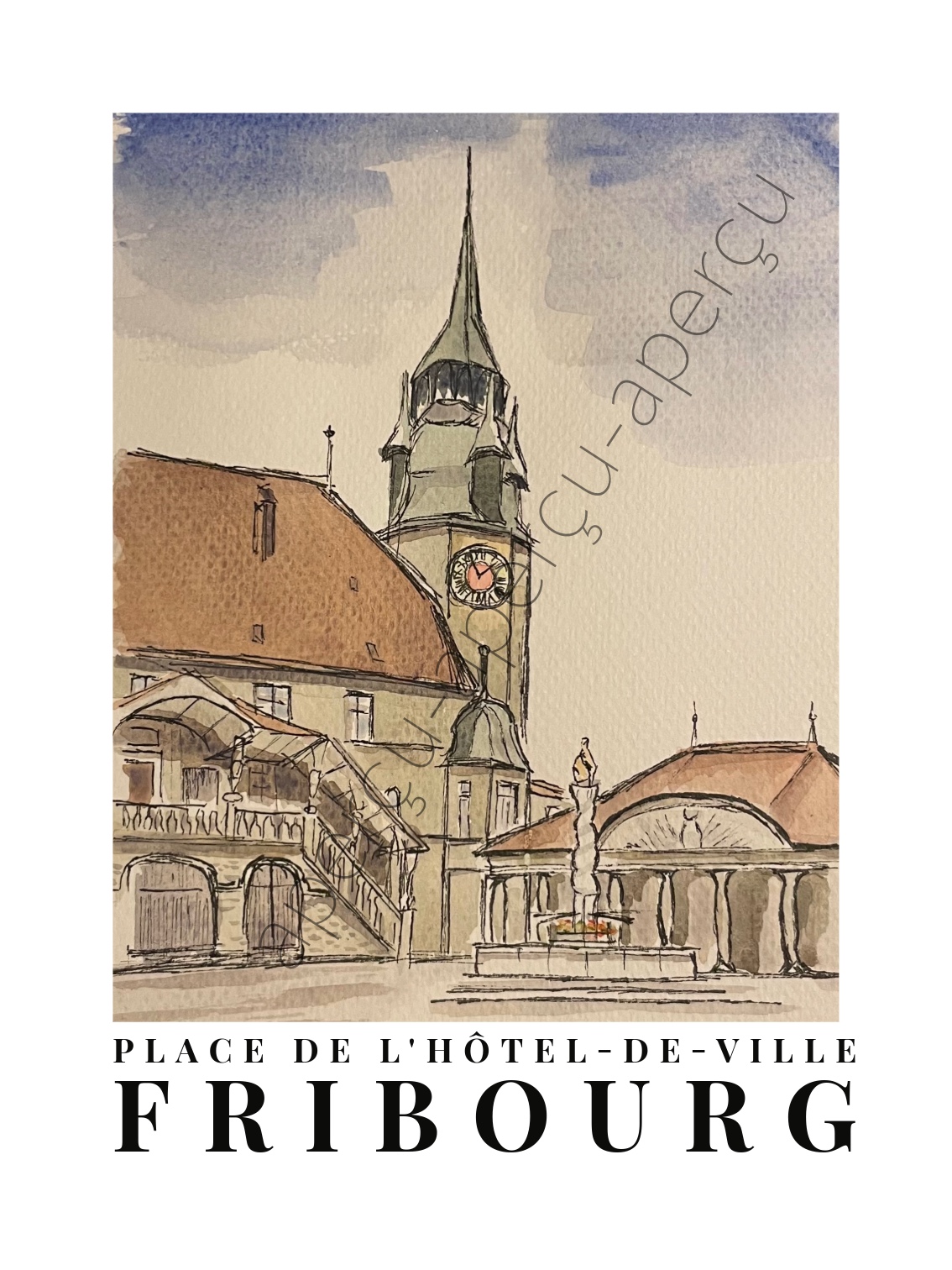 La Place de l'Hôtel-de-Ville